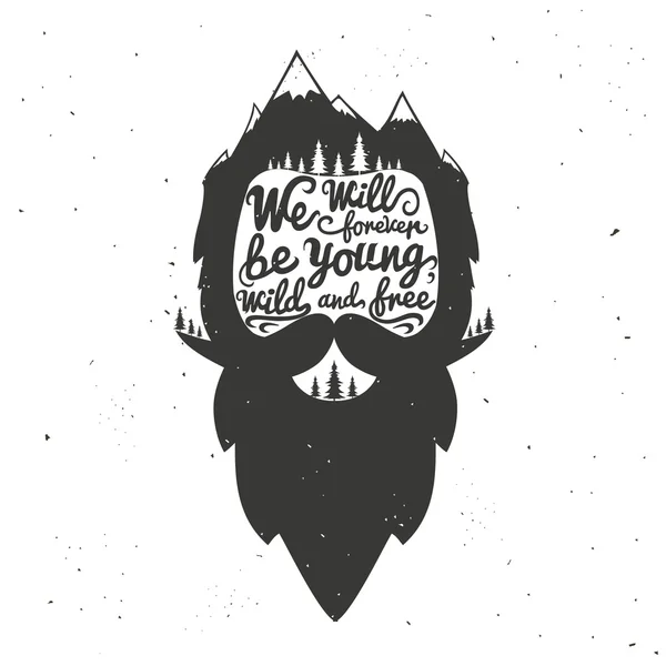 Sakallı adamın kafasını alıntı ile