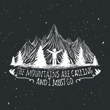 Vector wilderness quote