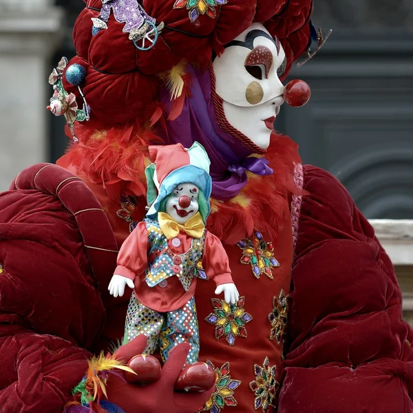 Venedik. Karnaval. Maskeler. Kostümleri.