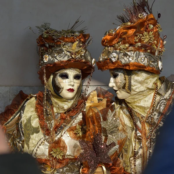Venedik. Karnaval. Maskeler. Kostümleri.