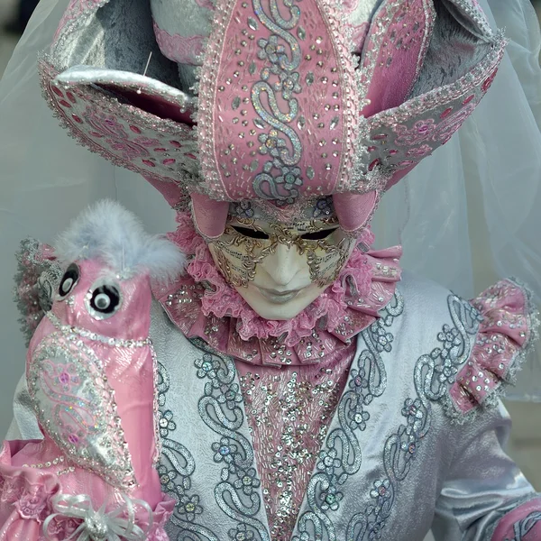 Venedik. Karnaval. Maskeler. Kostümleri