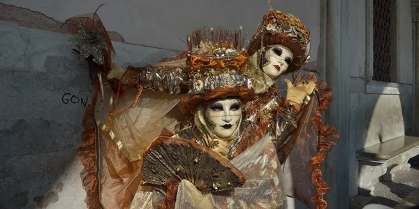 Venedik. Karnaval. Maskeler. Kostümleri