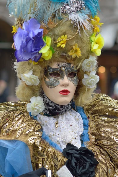 Venezia. Carnevale. Maschere. Costumi — Foto Stock