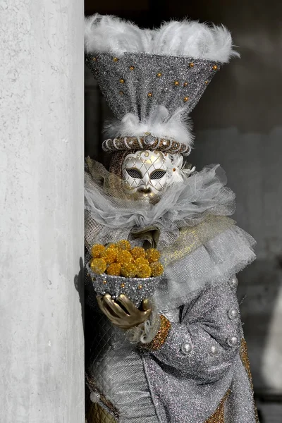 Venise. Carnaval. Des masques. Costumes — Photo