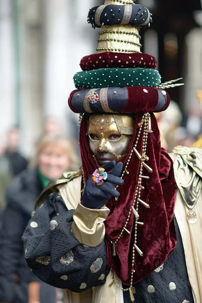 Venedik. Karnaval. Maskeler. Kostümleri