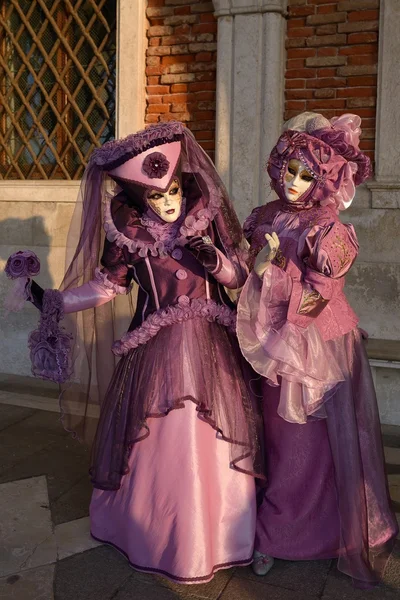 Venedik. Karnaval. Maskeler. Kostümleri