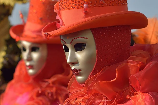 Venezia. Carnevale. Maschere. Costumi — Foto Stock