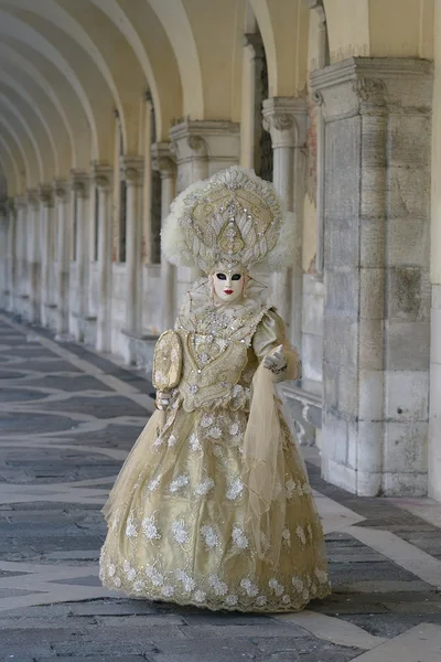 Venezia. Carnevale. Maschere. Costumi — Foto Stock