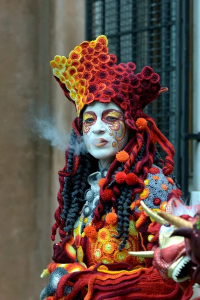 Venedik. Karnaval. Maskeler. Kostümleri