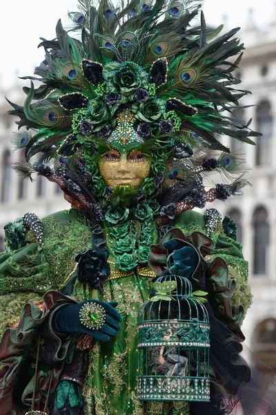 Venedik. Karnaval. Maskeler. Kostümleri.