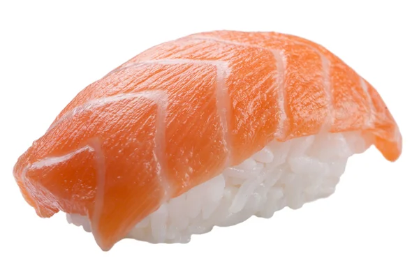 Sushi tradizionale sashimi su sfondo bianco — Foto Stock