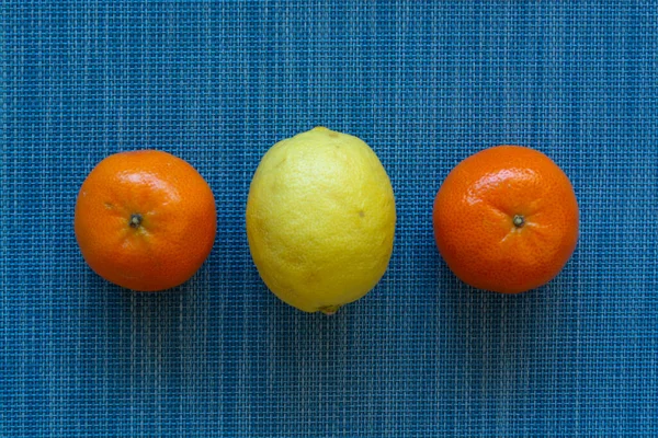 Useful Fresh Juice Oranges Lemons View Space Text Background — Stock Photo, Image