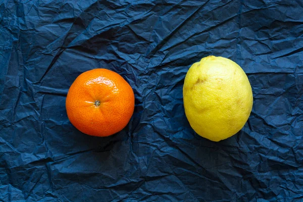 Useful Fresh Juice Oranges Lemons View Space Text Background — Stock Photo, Image