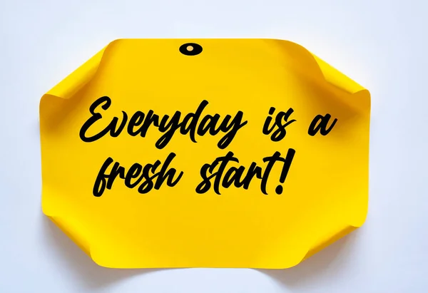 Motivasyon ve ilham verici alıntılar - Her gün yeni bir başlangıç.
