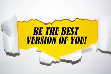 Metin işareti En İyi Halin Ol 'u gösteriyor.