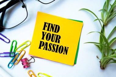 Tutkunu Bul 'u gösteren metin işareti