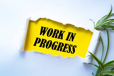 ProGRES 'te Çalışmaları gösteren metin işareti