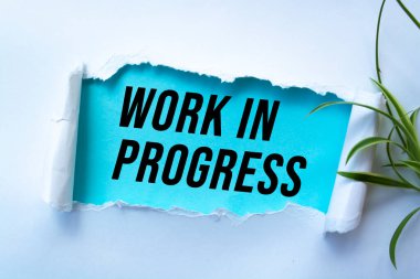 ProGRES 'te Çalışmaları gösteren metin işareti