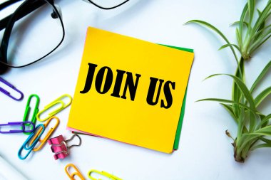 Metin işareti bize katılın