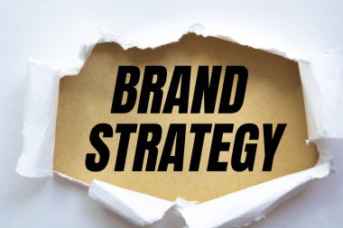 Brand STRATEGİ 'yi gösteren metin işareti