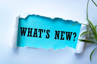 Yeni Olan 'ı gösteren metin işareti?