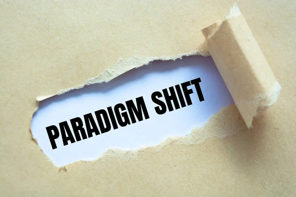 Text Sign Showing Paradigm Shift — Stock Photo, Image