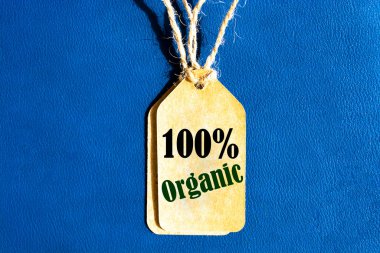 Etikette% 100 Organik Gıda