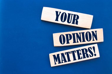 Düşünce Meselelerinizi gösteren metin işareti