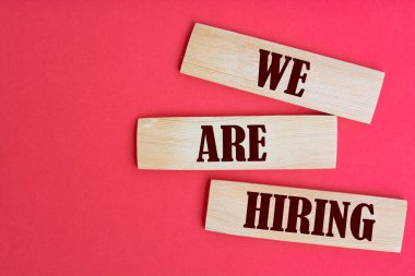 Metin işareti işe aldığımızı gösteriyor