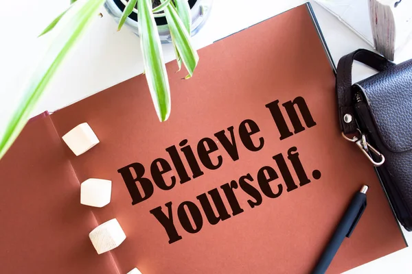 Text sign showing Believe In Yourself.