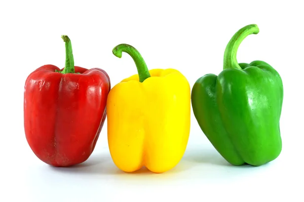 Chilis on white background — Stock Photo, Image