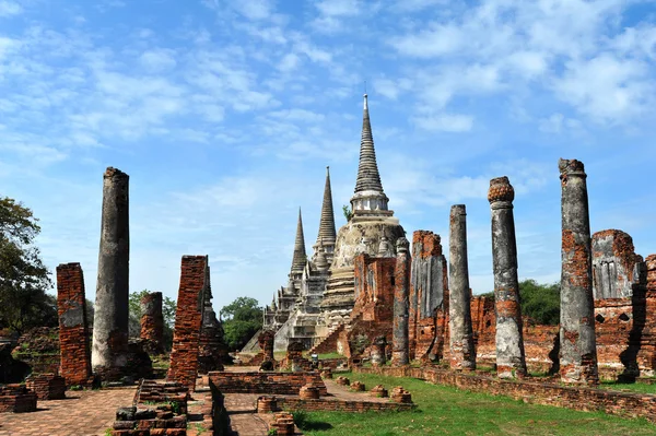 Wat Phar Srisanphet, Thajsko Royalty Free Stock Obrázky
