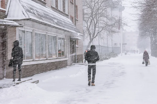 yoğun kar yağışı