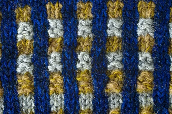 Tekstur naturlig uld strik mønster - Stock-foto