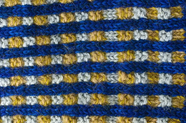 Texture natural wool knit pattern — Stock Photo, Image