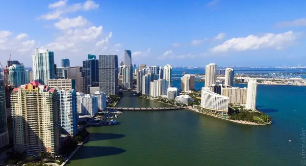 Vista Aérea Sur Florida — Foto de Stock