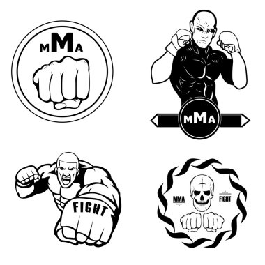 MMA. kuralsız dövüş.