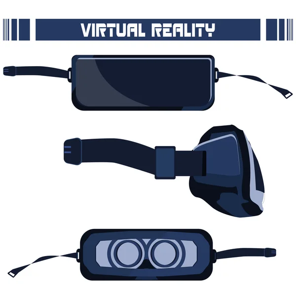 Очки виртуальной реальности — стоковый вектор