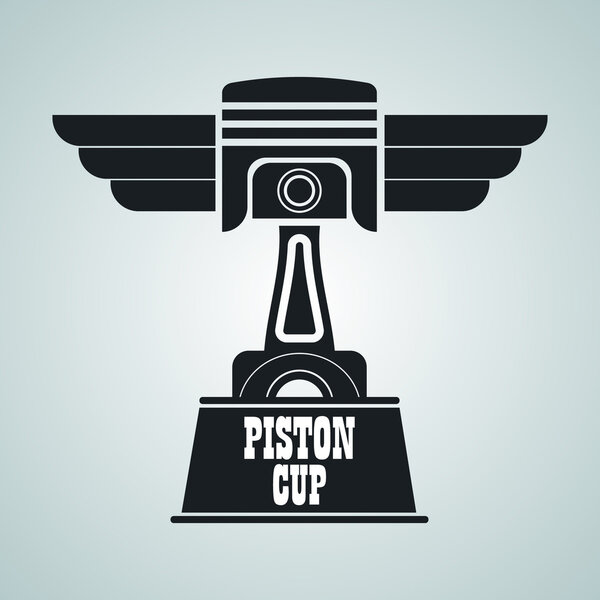 piston.the Cup of the plunger, icon, badge, stripe, any size great quality. векторное изображение
.