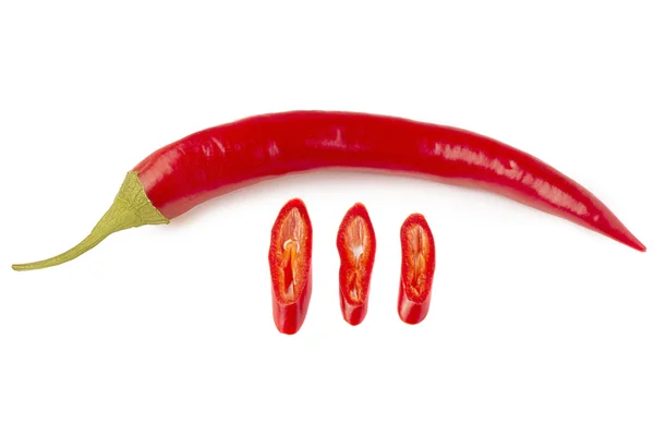 Fresh red chilli. — Stock Photo, Image