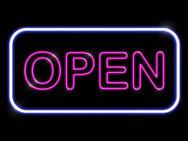 Neon tabela 3D görüntüleme