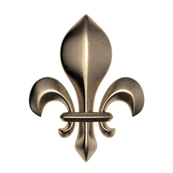 Fleur Lis Renderizado —  Fotos de Stock