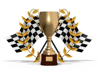 Kazanan imzası 3d oluşturma