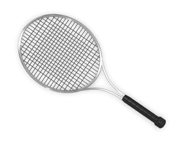 Tenis raketi 3D yorumlama