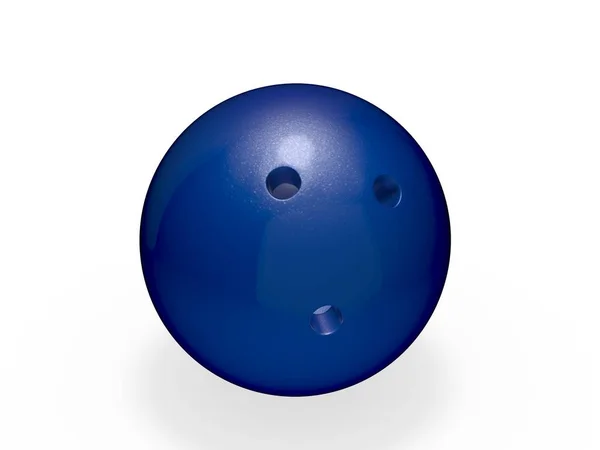 Bowlingová Koule Vykreslování — Stock fotografie