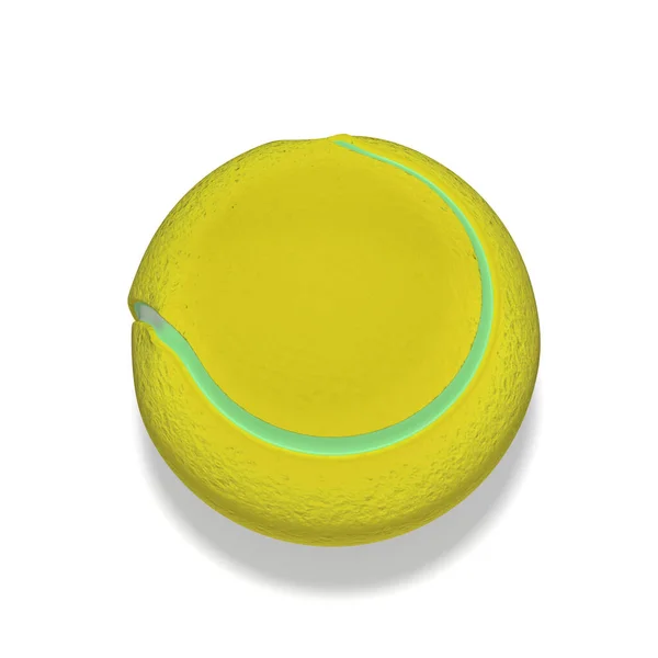 Teniszlabda Renderelés — Stock Fotó