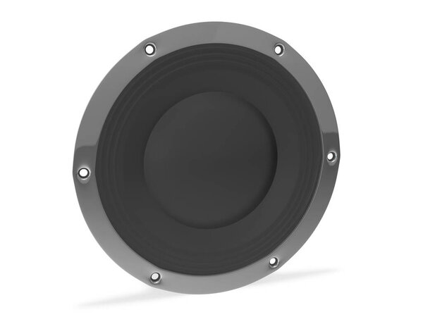 Audio speaker 3d rendering