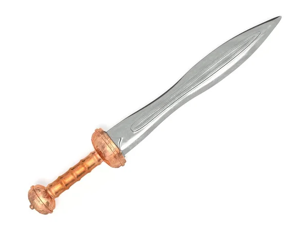Rzymski Miecz Renderowania — Zdjęcie stockowe