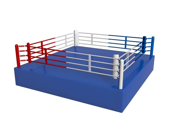 Boxing Ring Rendering — Stock Photo, Image