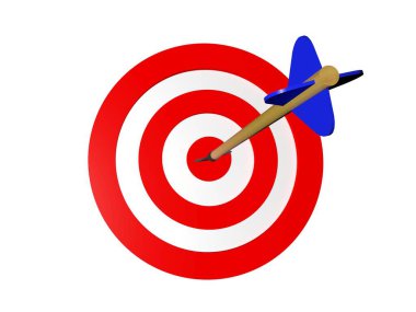 3D ok işlemeli hedef